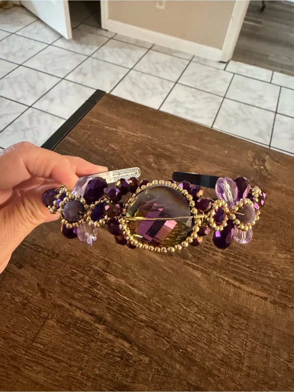 Artesania decorative purple